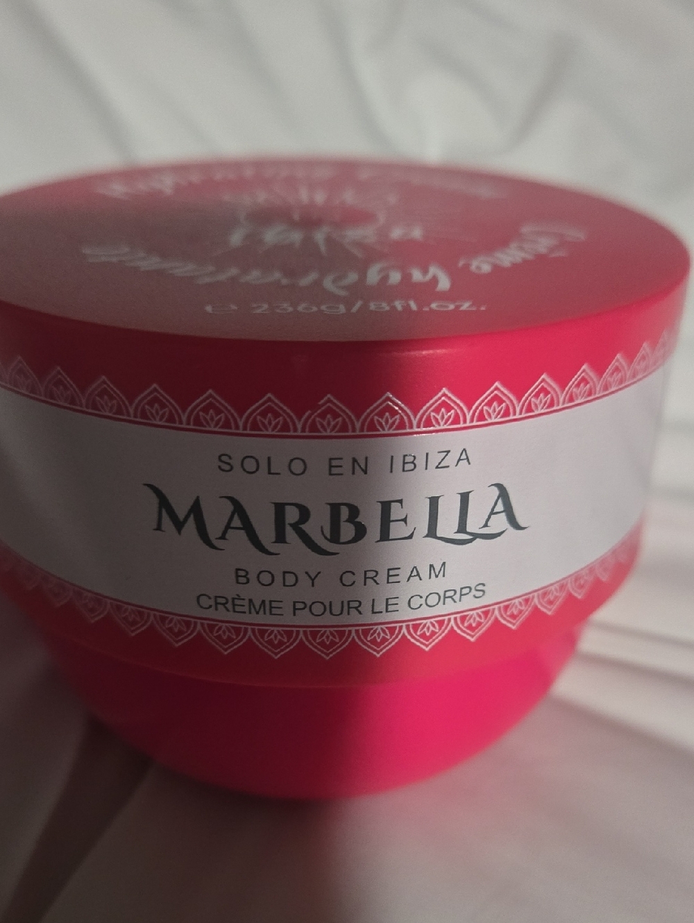 Marbella Body Cream - Bright Pink